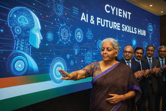 Nirmala Sitharaman inaugurates Cyient Al & future skills hub