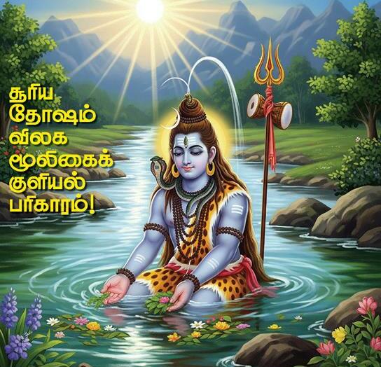 சூரிய தோஷம் விலக மூலிகைக் குளியல் பரிகாரம்!