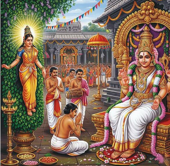 நந்தவனத்தில் கண்டெடுக்கப்பட்ட கோதை!