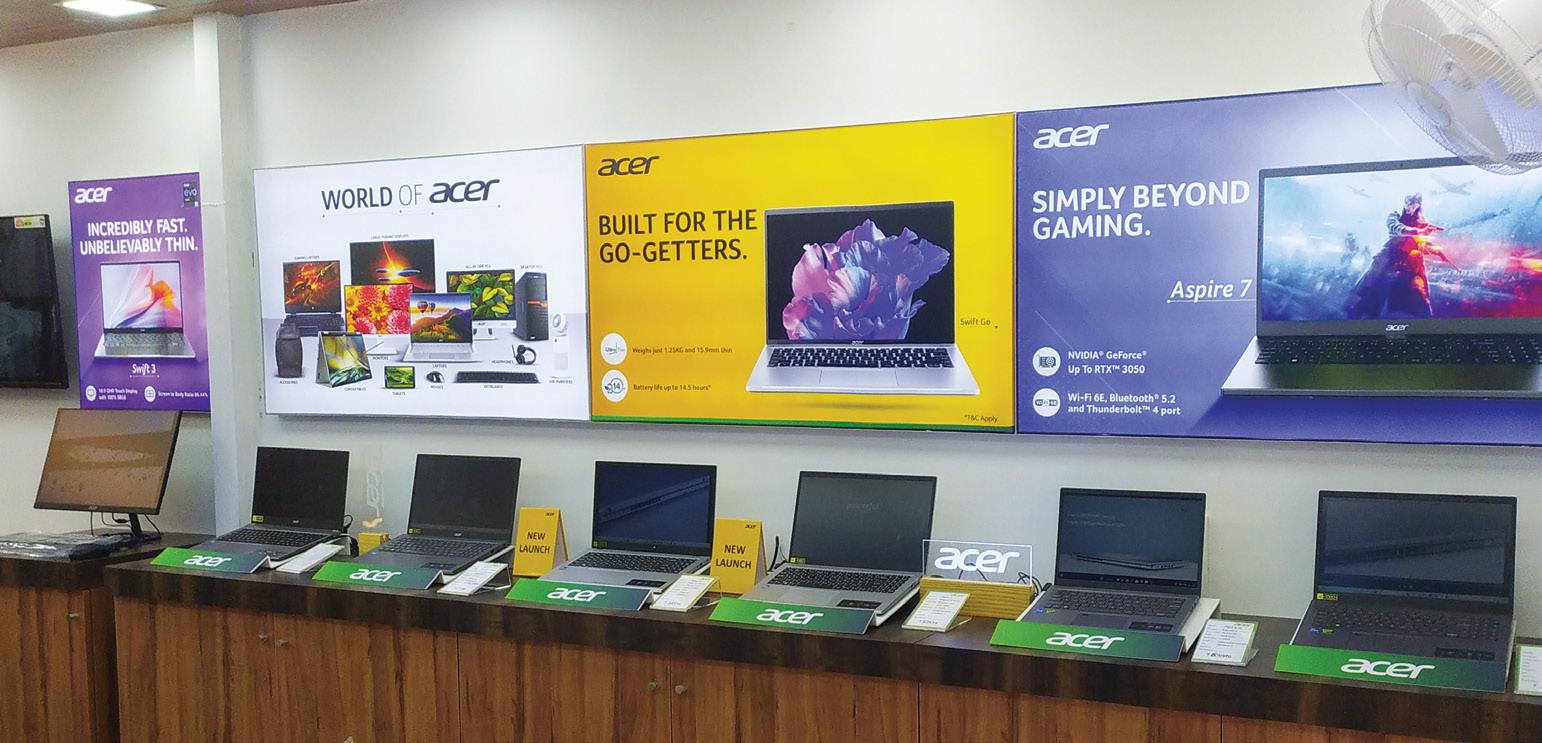 ACER LOOKS TO TOUCH 300 STORE MARK IN 2025