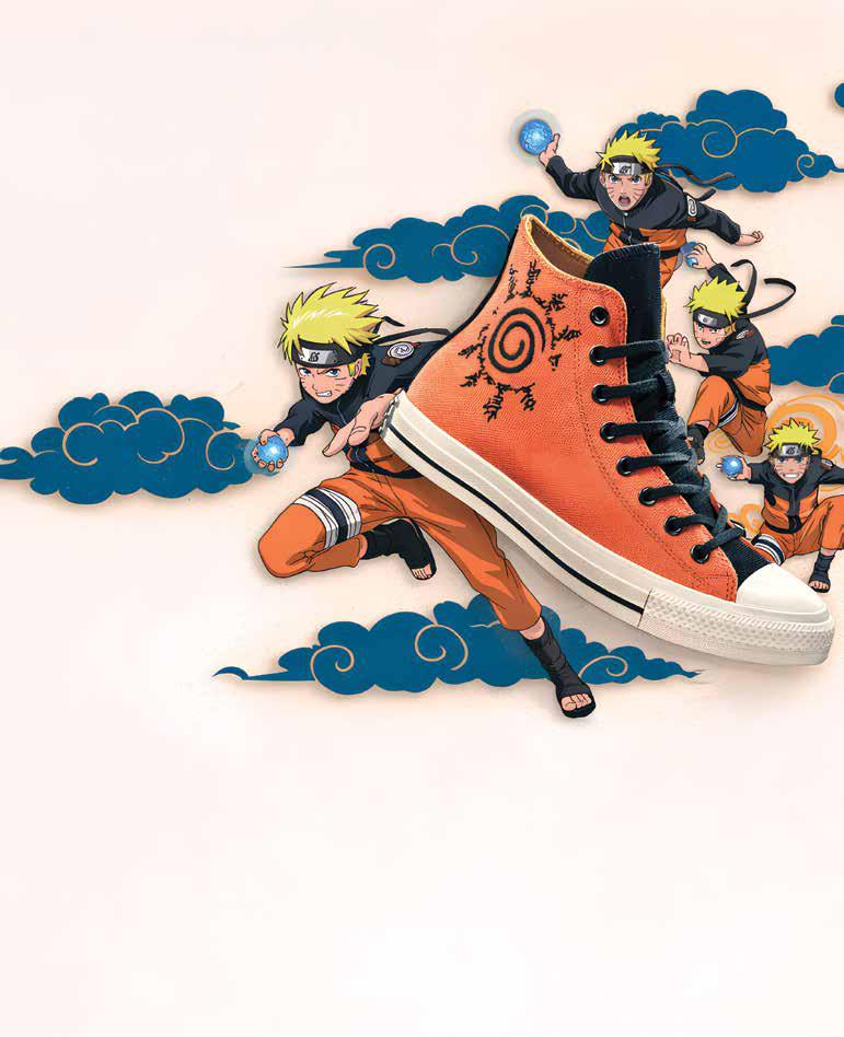 CONVERSE BRINGS NARUTO SHIPPUDEN TO THE STREETS