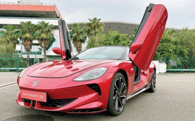 BEHIND THE WHEEL OF MG'S FASTEST CAR YET