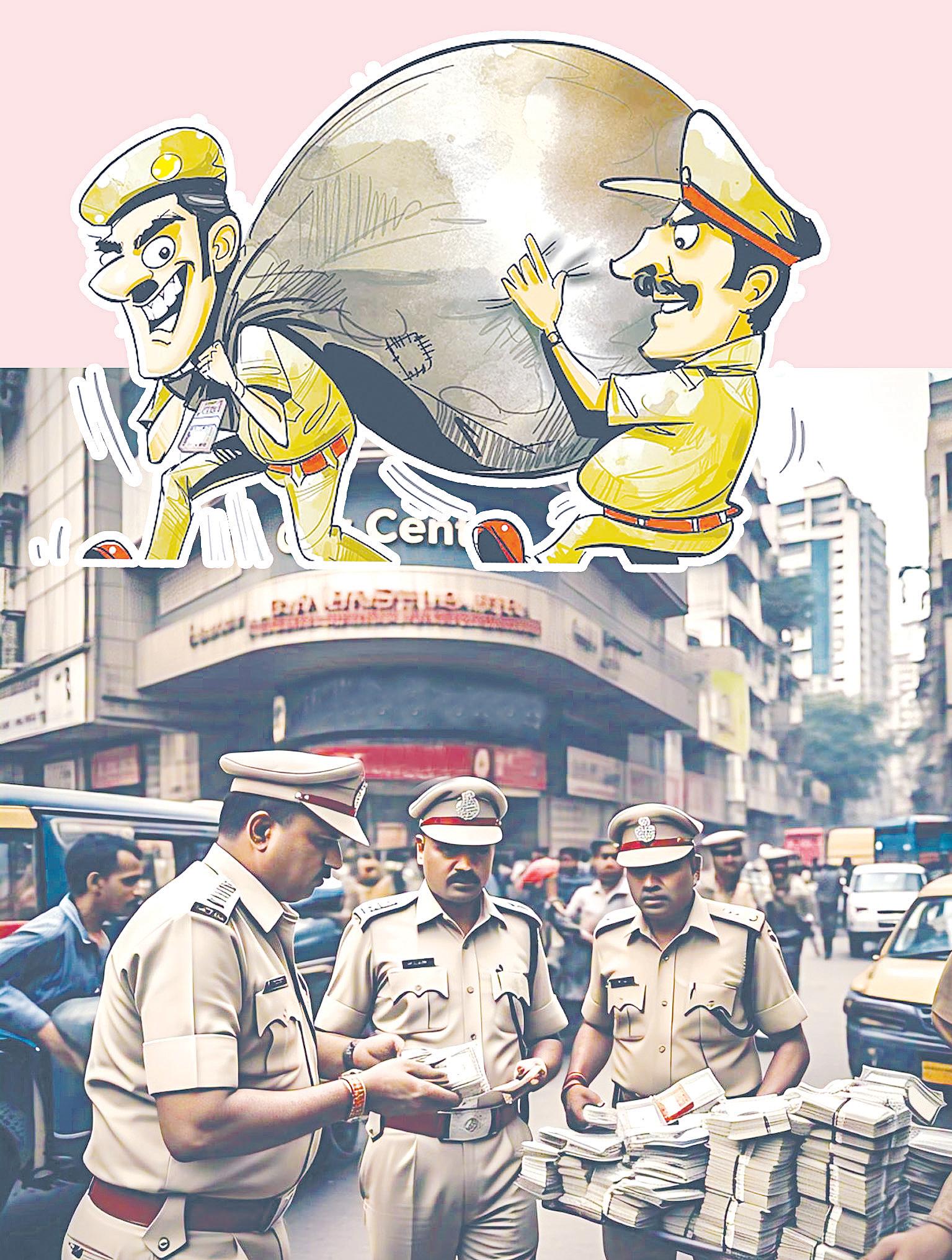 கோடிகளில் குளிக்கும் குறுக்கு வழி, காவலர்கள்!