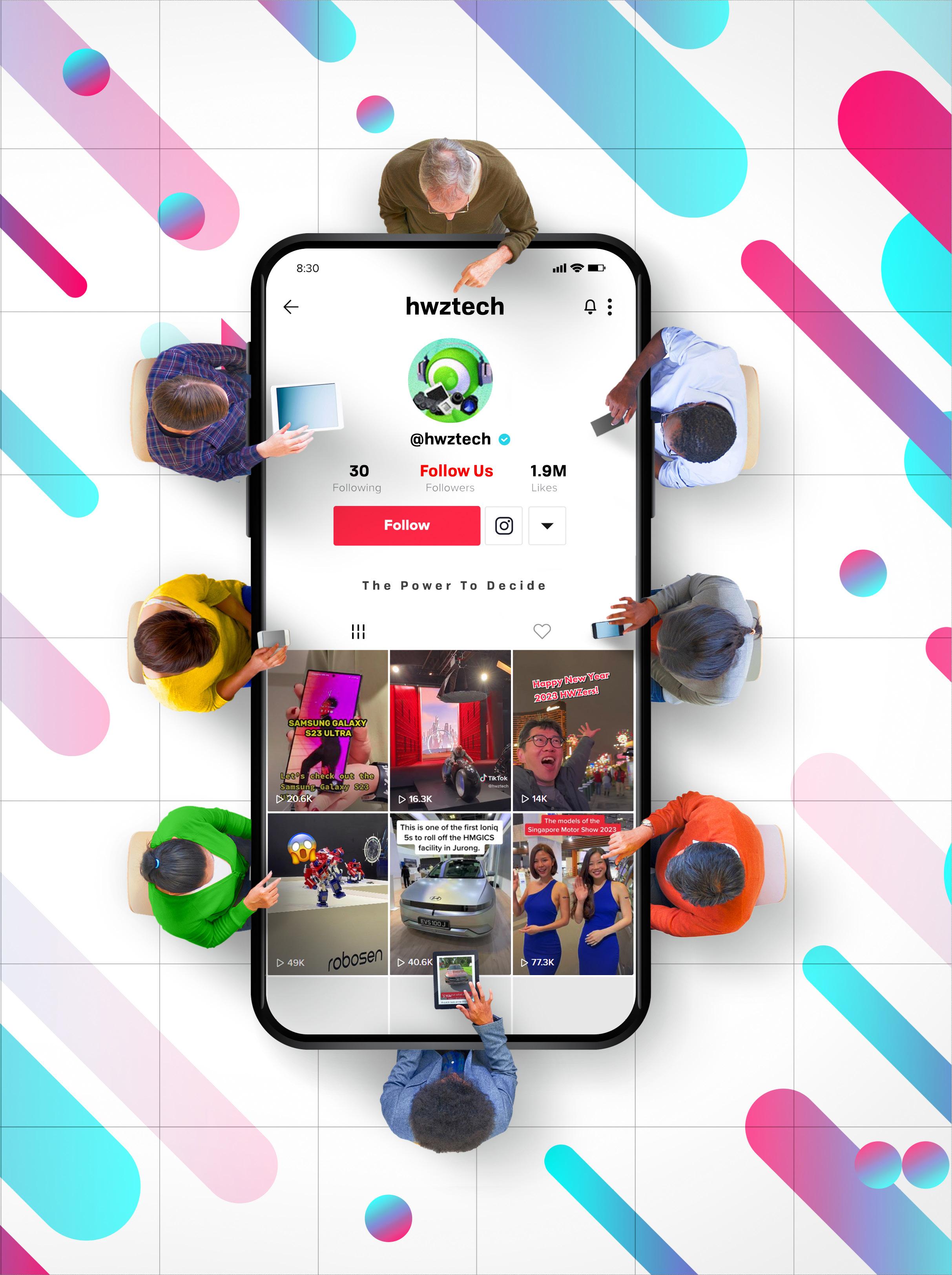 Exciting Bite-Sized Encounters Tech On HWZ TikTok!