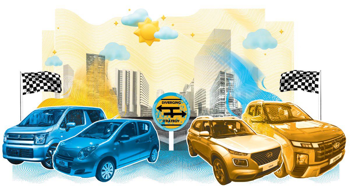 Same Destination, Different Routes