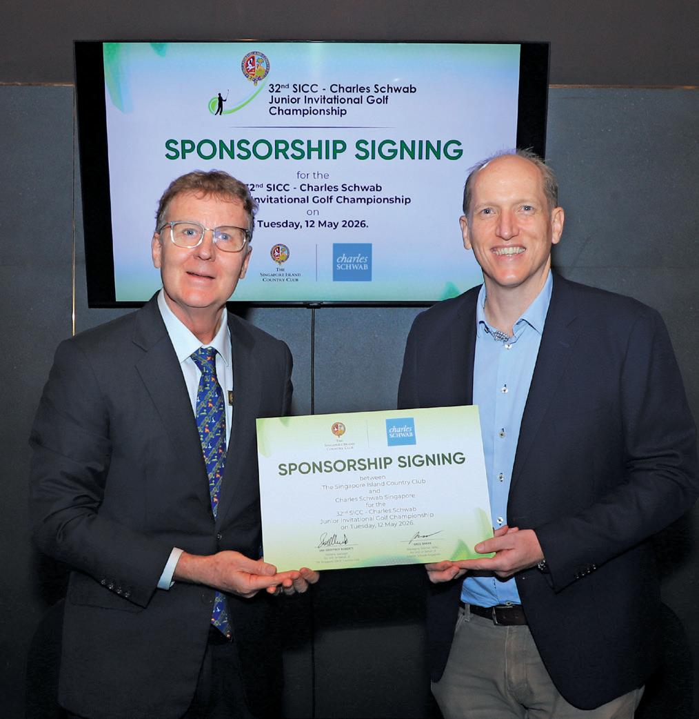CHARLES SCHWAB RETURNS AS SICC JIGC TITLE SPONSOR