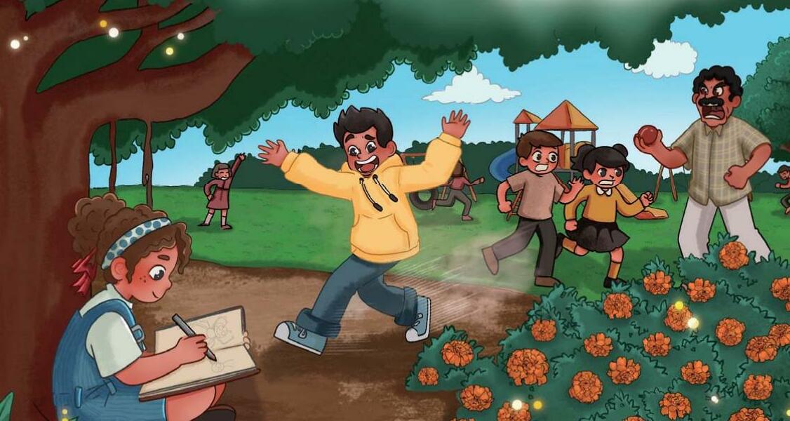 प्रिया और गार्डन मौस्टर