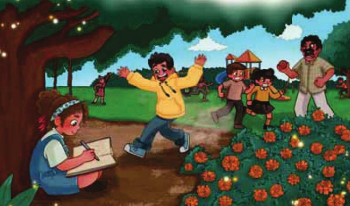 Priya and the Garden Monster