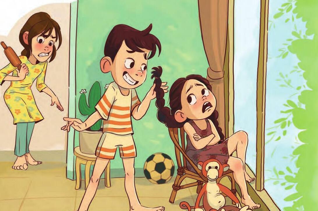 குறும்புடன் ரக்ஷாபந்தன்