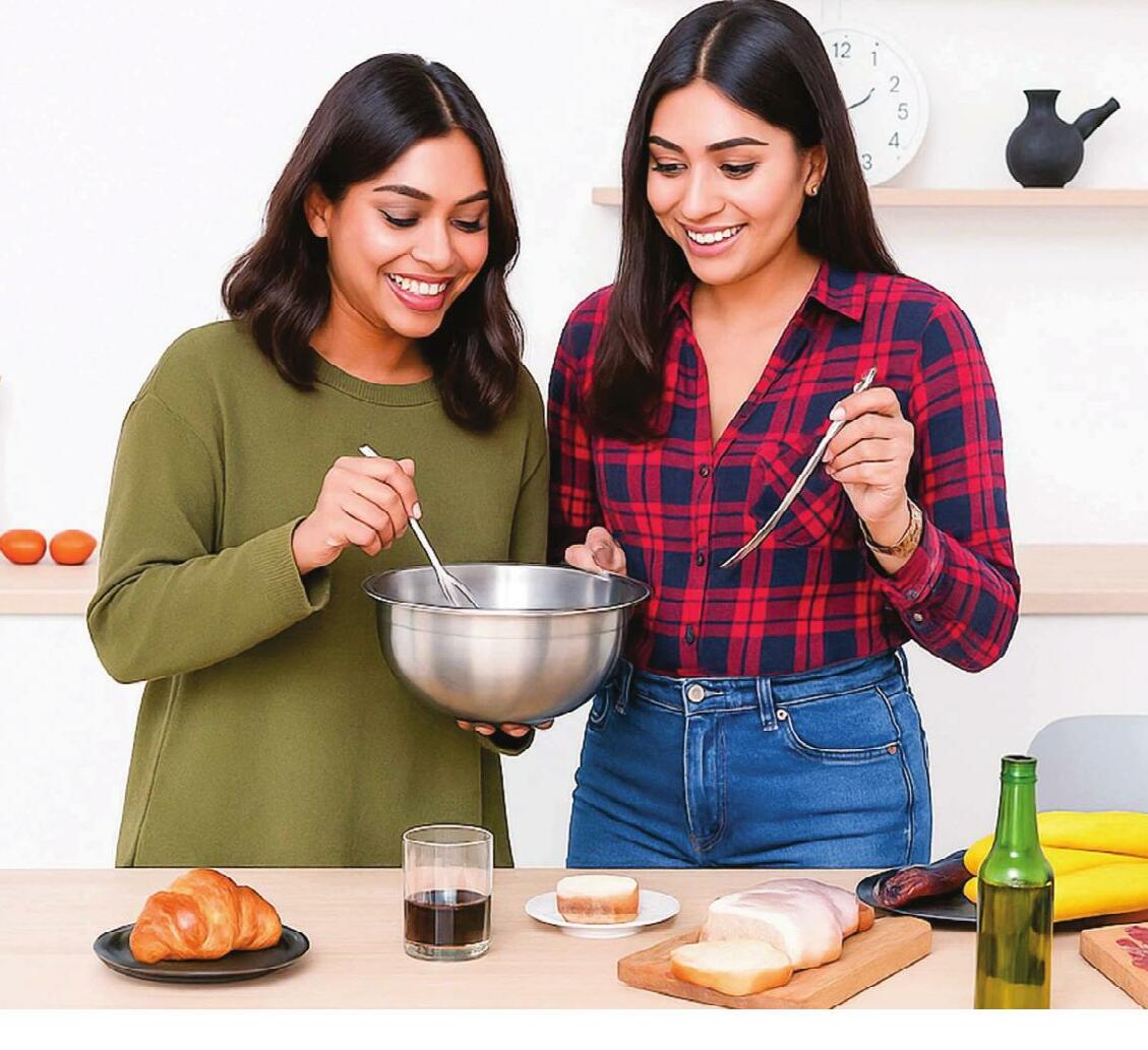 Two Bahus, One Kitchen