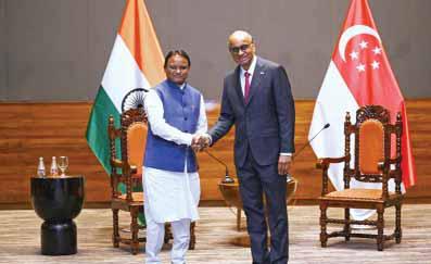 Sembcorp Inks MOUS with Odisha Govt During Singapore President's Visit