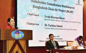 35% Air Pollution Originates from Foreign Sources: Rizwana