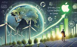 Apple Launches $99m Clean Energy Fund in China