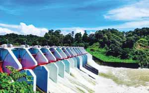 One of 5 Units Generates 40MW of Electricity Daily Due to Low Water Level in Kaptai Lake