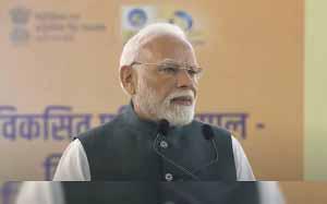 Modi Lays Foundation Stone for 1,010 cr City Gas Project in Bengal
