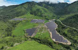 Bhutan Commissions First Utility-Scale Solar Plant