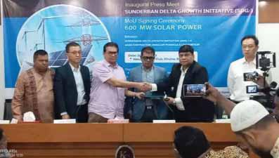 Memo Signed to Build 600MW Solar Plant in Khulna