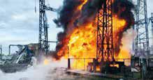 Russian Air Strikes Cut Power Across Ukraine