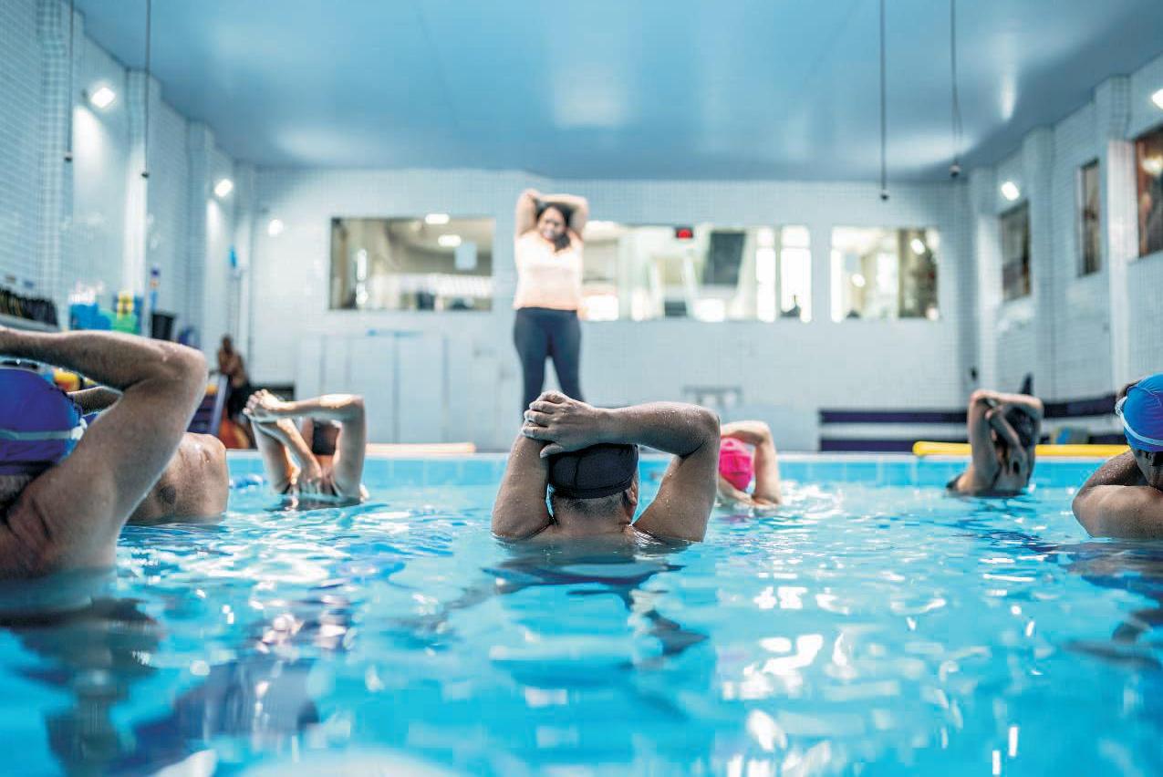 Water Aerobics for Older Adults