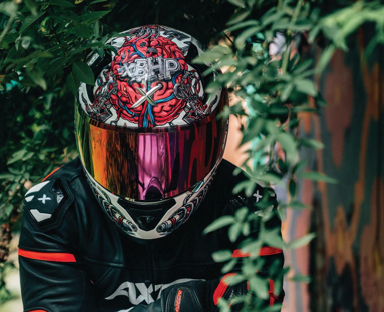 ENTER THE BIONIC XBHP'S 4TH HELMET WITH AXOR