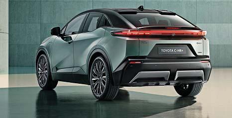 TOYOTA C-HR+ EV TO OFFER 338BHP AND 373-MILE RANGE