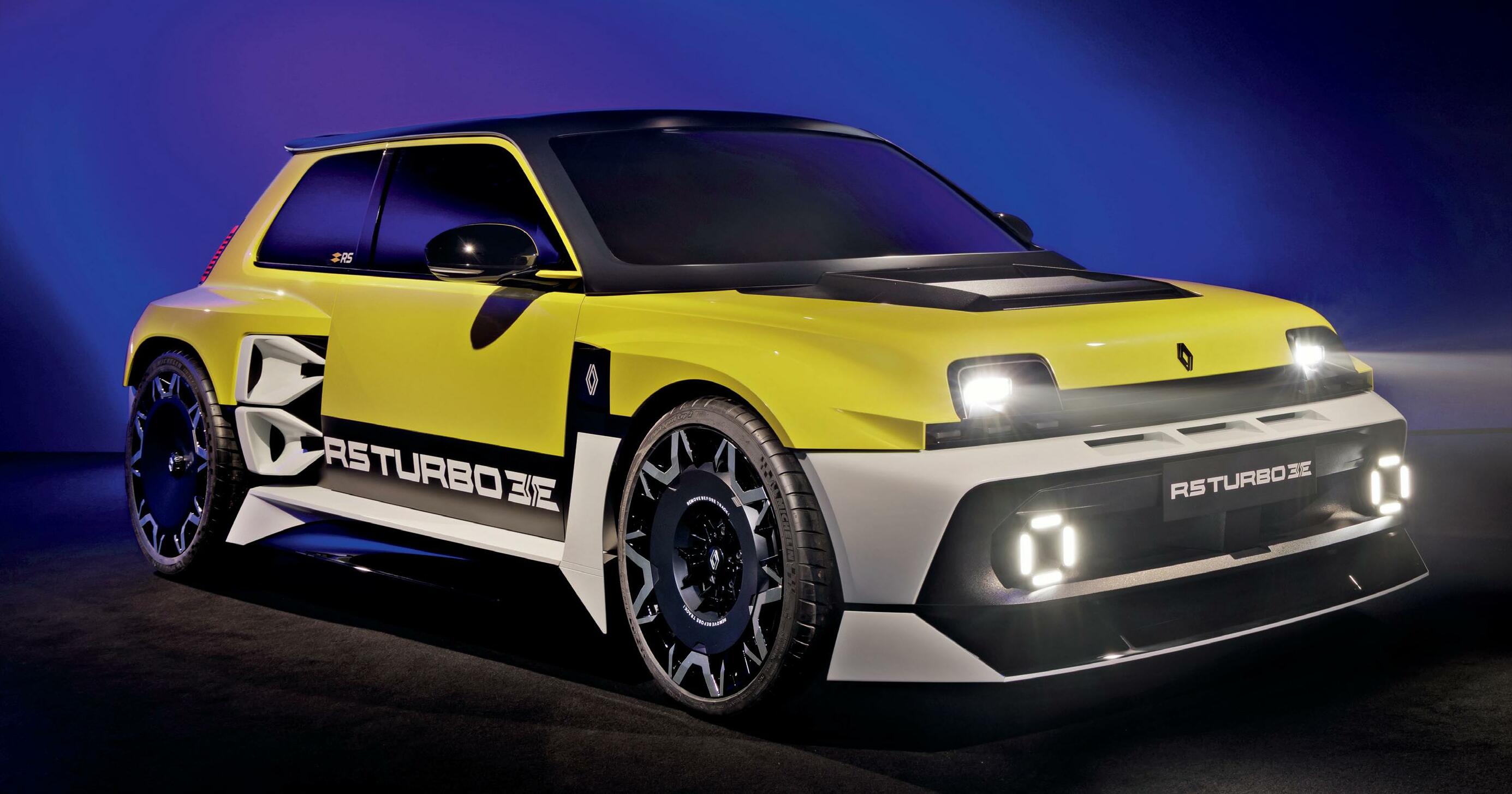 RENAULT 5 TURBO 3E TO BE 533BHP 'MINI-SUPERCAR'