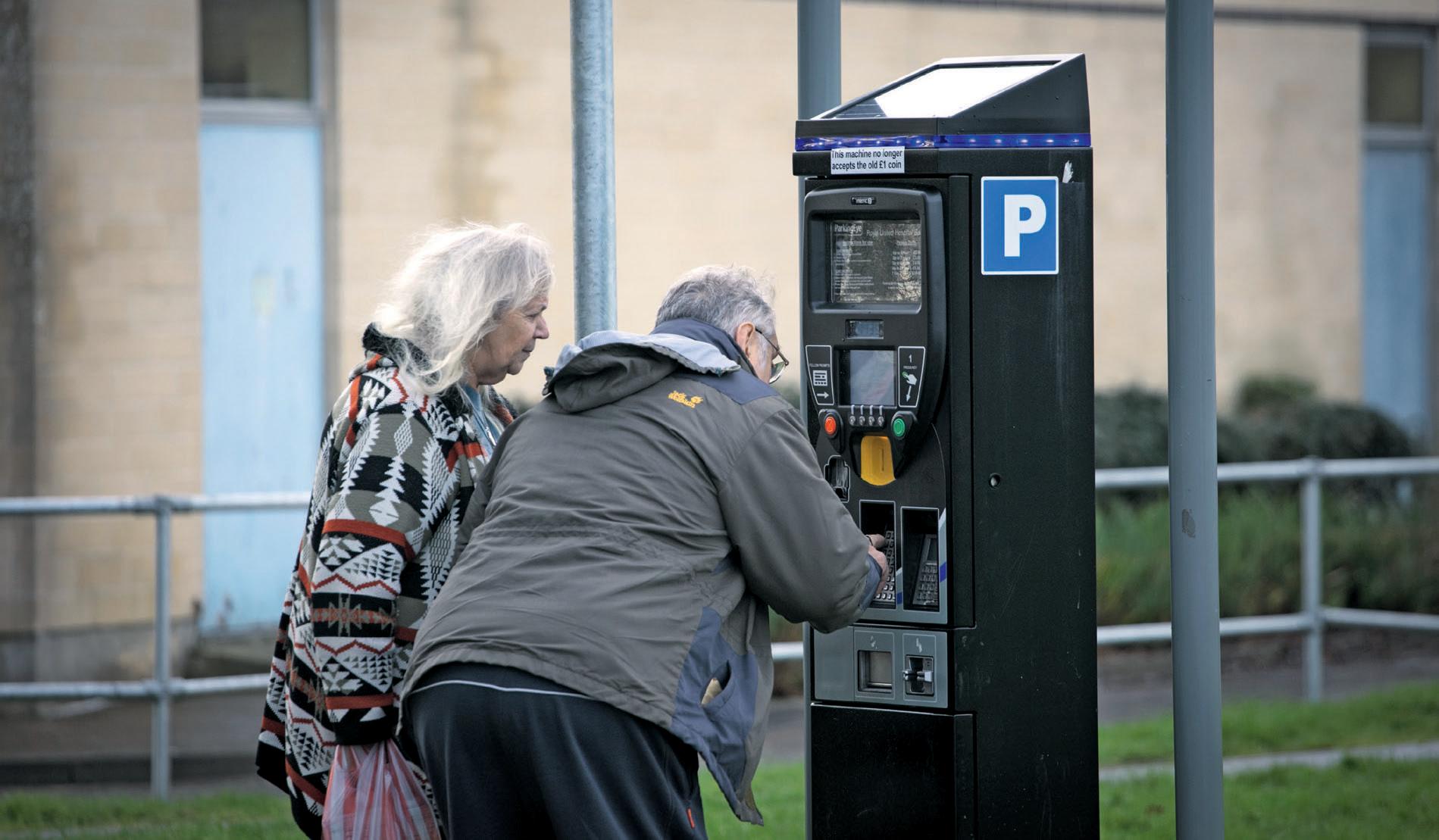 DRIVERS 'ANGRY' ABOUT APP-ONLY CAR PARKING