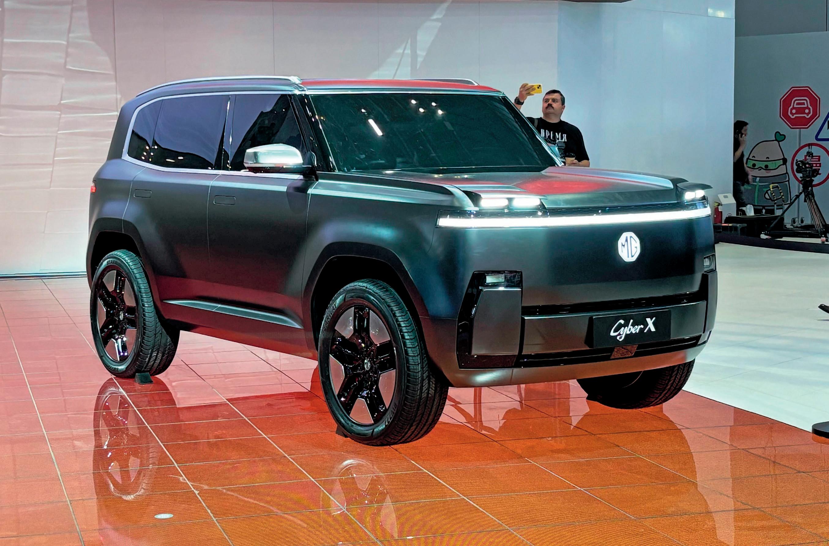 MG CYBER LINE-UP SET TO GET CHUNKY CROSSOVER