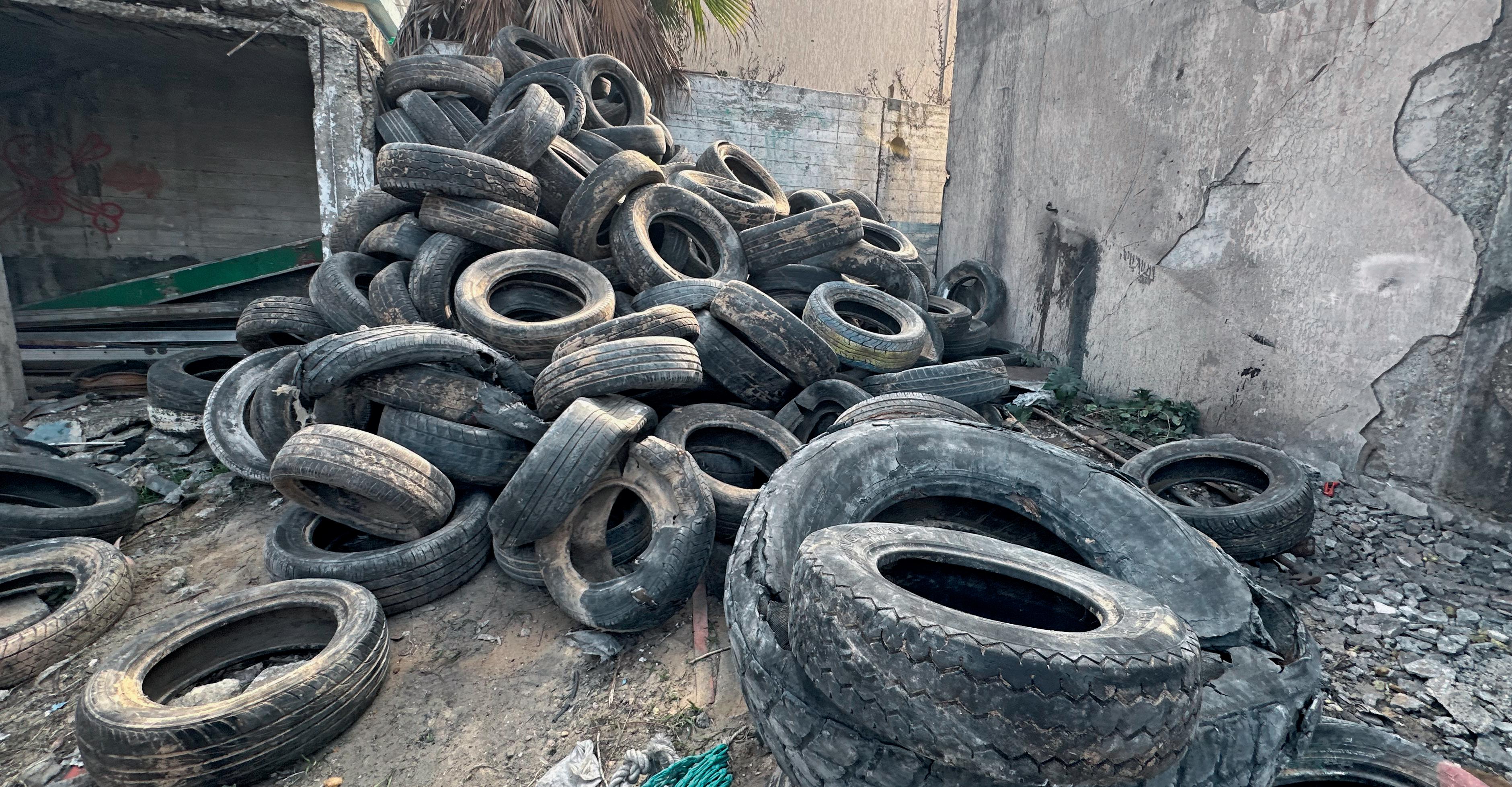 USED TYRE LOOPHOLE FUELS TOXIC WASTE NIGHTMARE