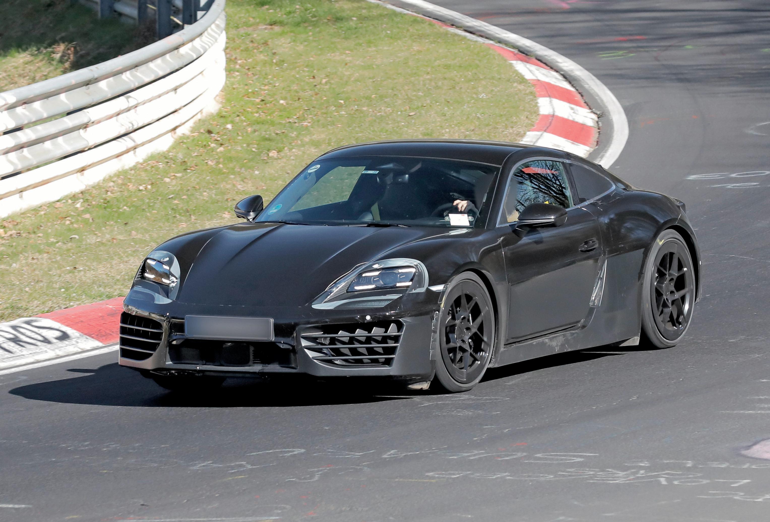 PORSCHE RAMPS UP 718 CAYMAN EV TESTING