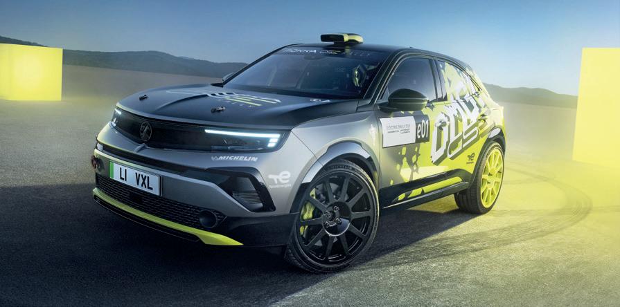 RALLY CAR CREATES STAGE FOR MOKKA GSE
