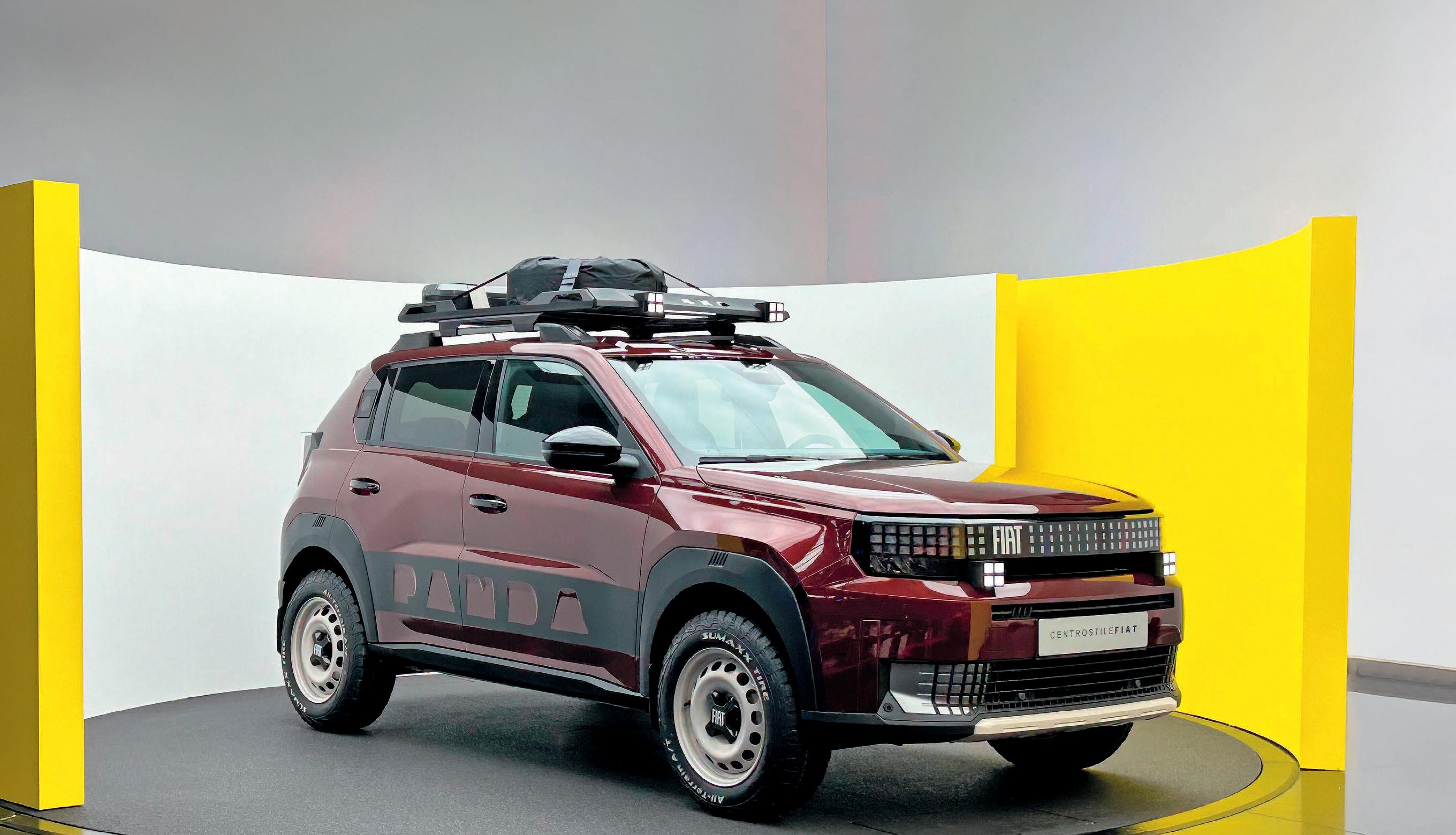 FIAT GRANDE PANDA GOES 4x4 TO REVIVE CULT STAR...