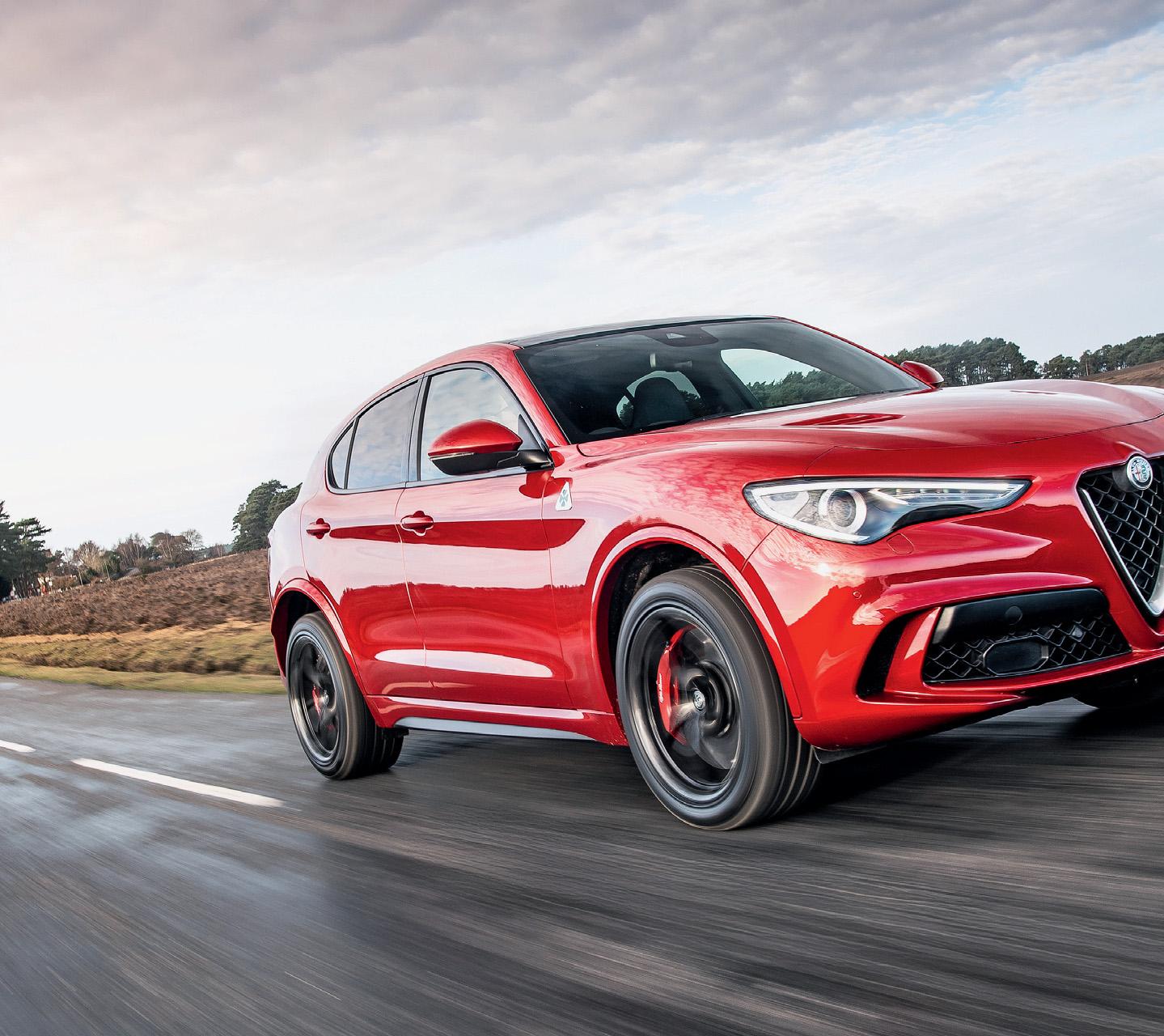 WHEN ALFA WENT TOP OF THE SPORTY SUV CLASS