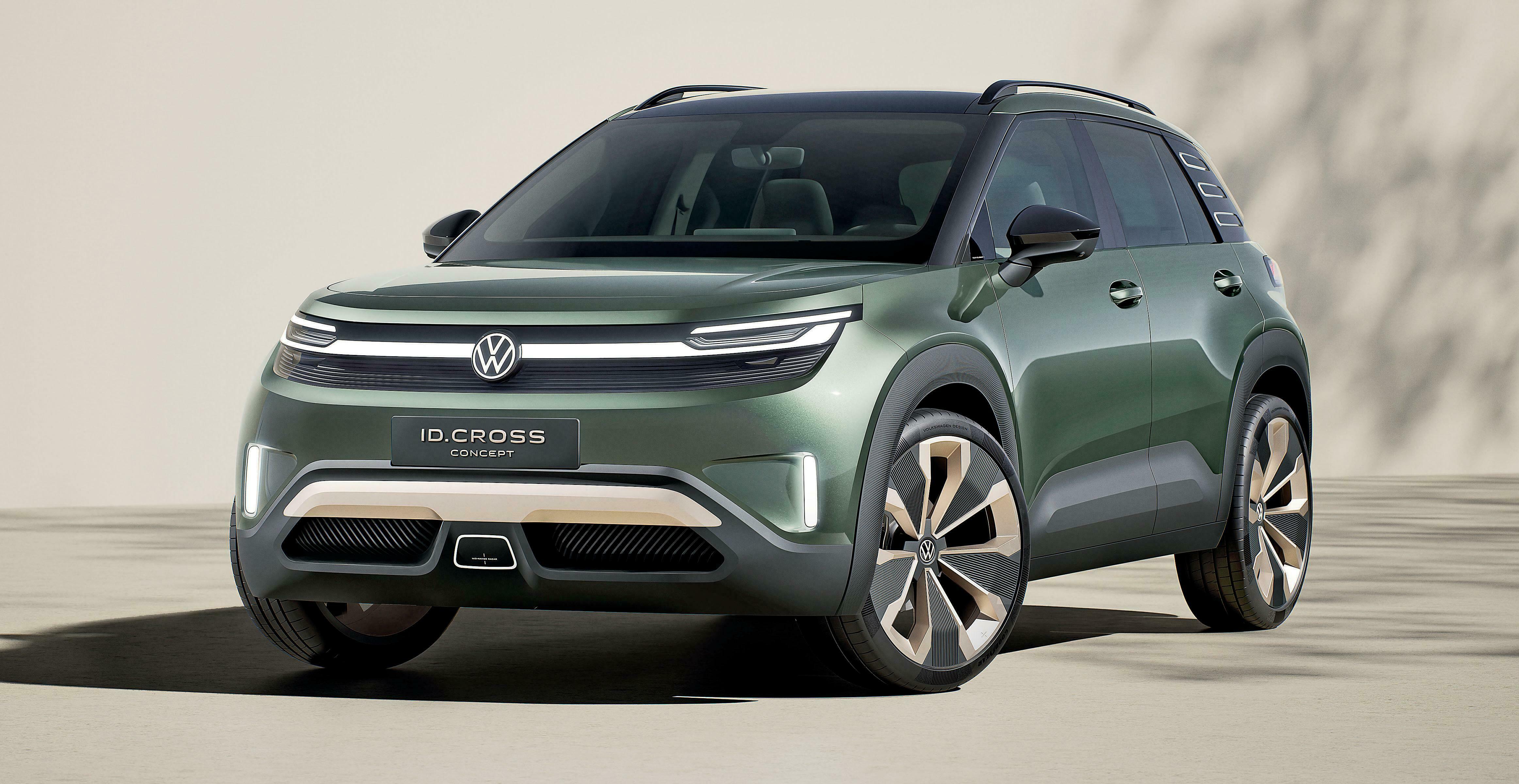 ID CROSS PREVIEWS CHUNKY COMPACT ELECTRIC SUV