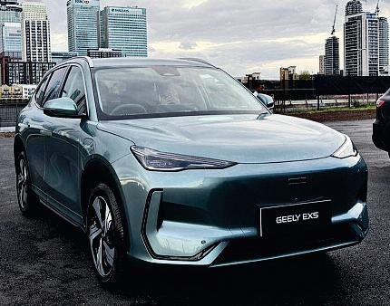GEELY EX5 STARTS BRAND'S VALUELED BLITZ IN UK