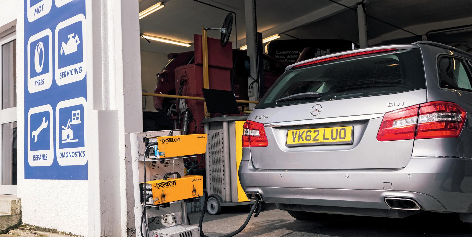 GARAGES SPLIT OVER INCREASING MOT TEST FEE