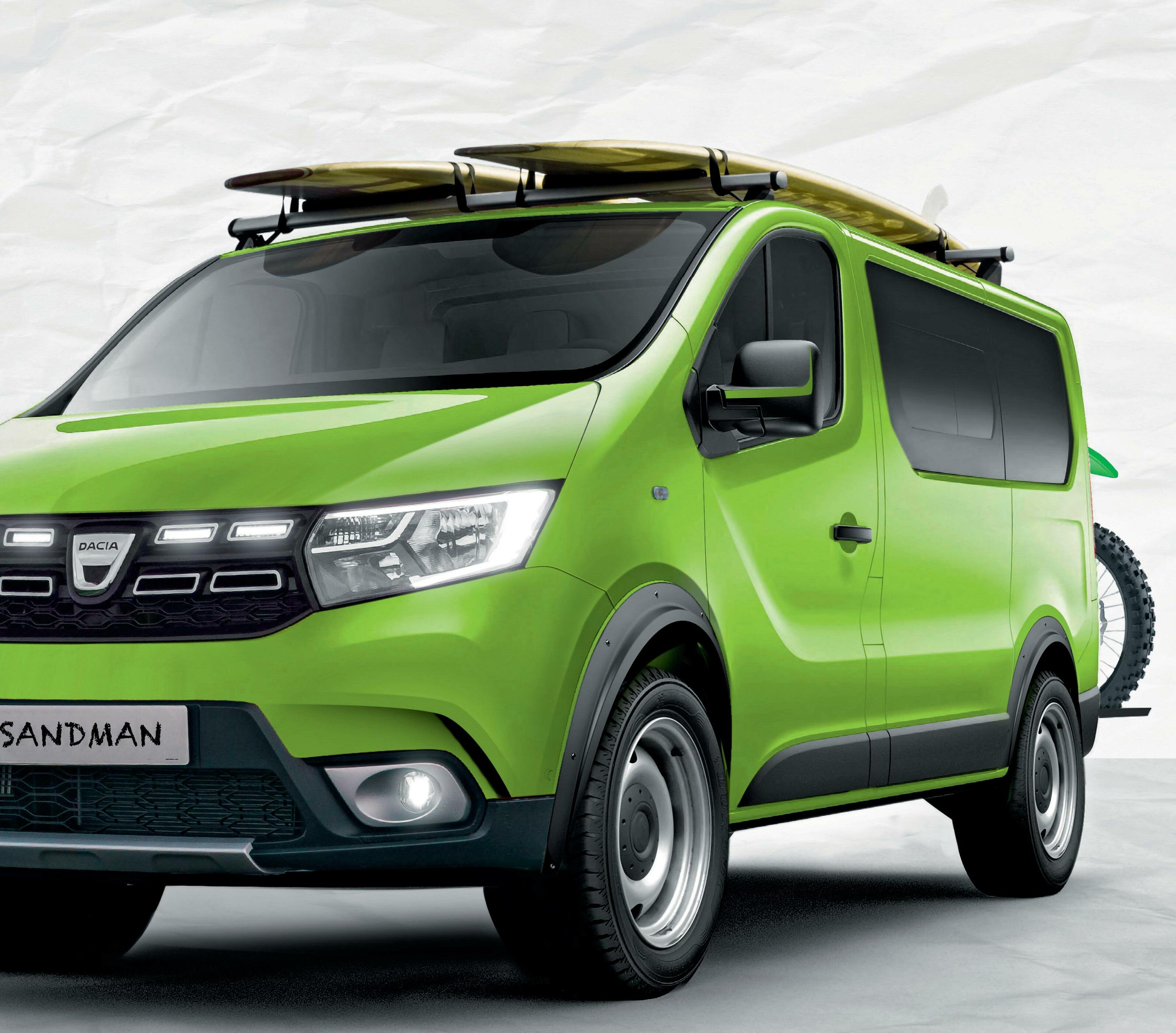 Will Dacia ever build the Sandman, a camper van concept that has taken on an AI life of its own online?