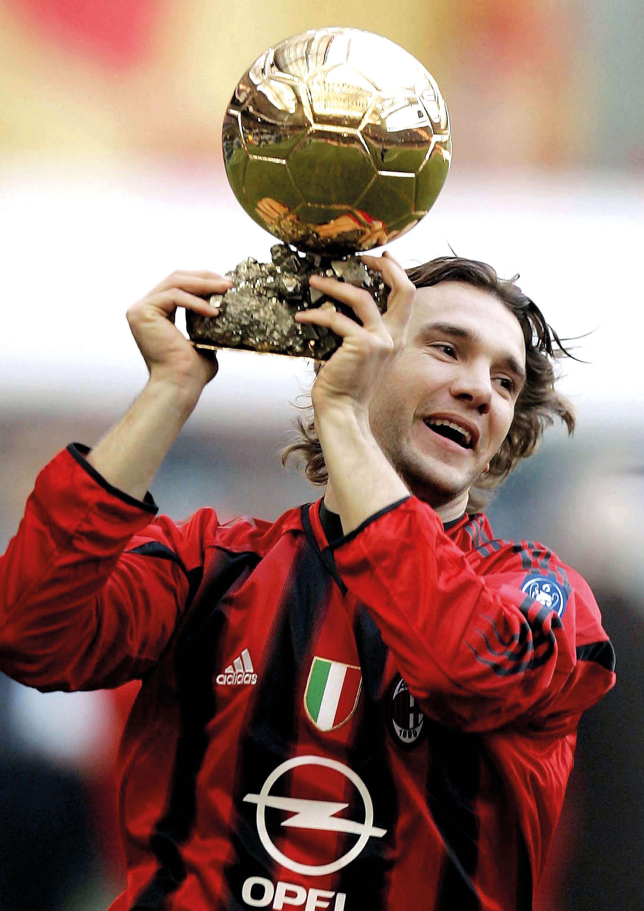 THE BALLON D'OR WAS MY CHILDHOOD DREAM. MILAN SAID, 'THE ONLY WAY TO WIN IT IS BY PLAYING FOR US'