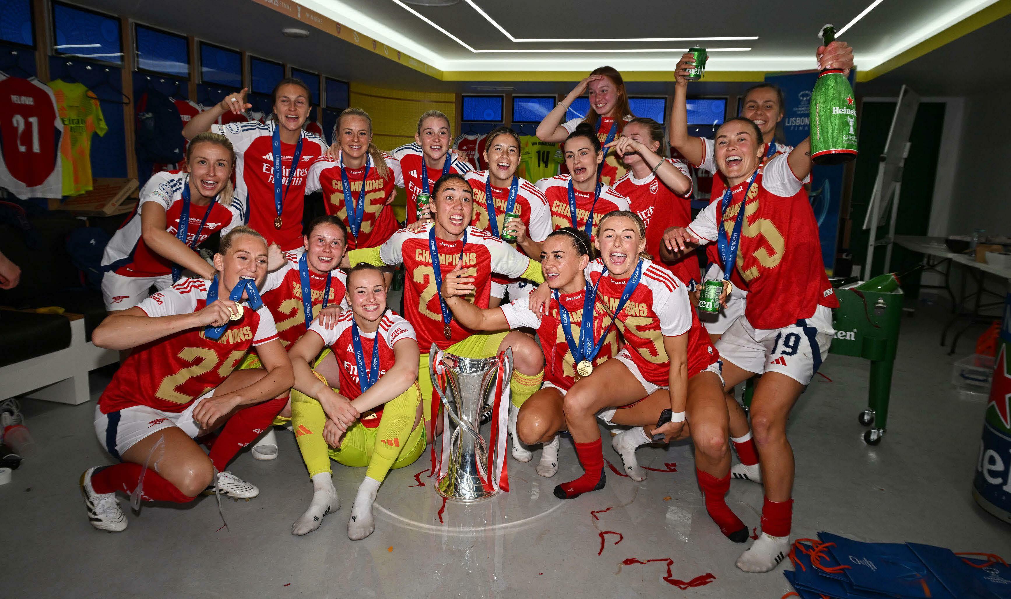 HOW ARSENAL CONQUERED THE CHAMPIONS LEAGUE