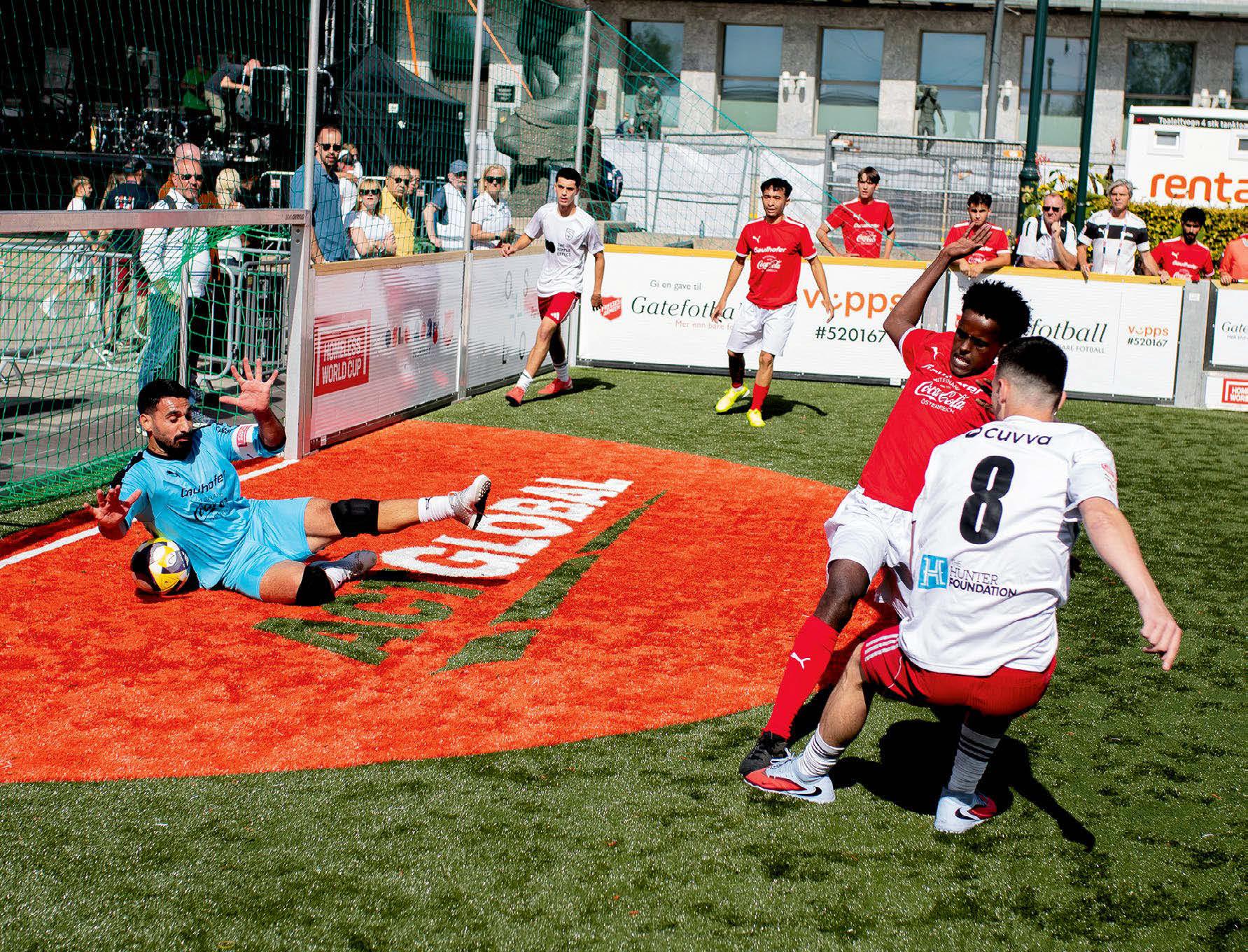 "THE HOMELESS WORLD CUP WAS A LIFELINE FOR ME"