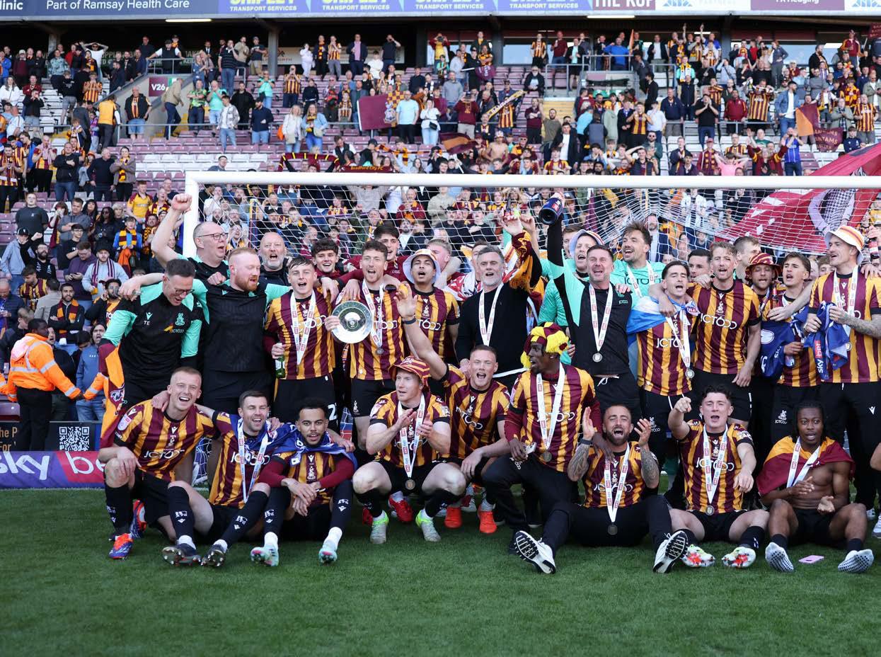 BANTAMS' WAIT IS OVER