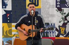 SCOTLAND'S NEW WORLD CUP SONG? IT'S A LITTLE PG...