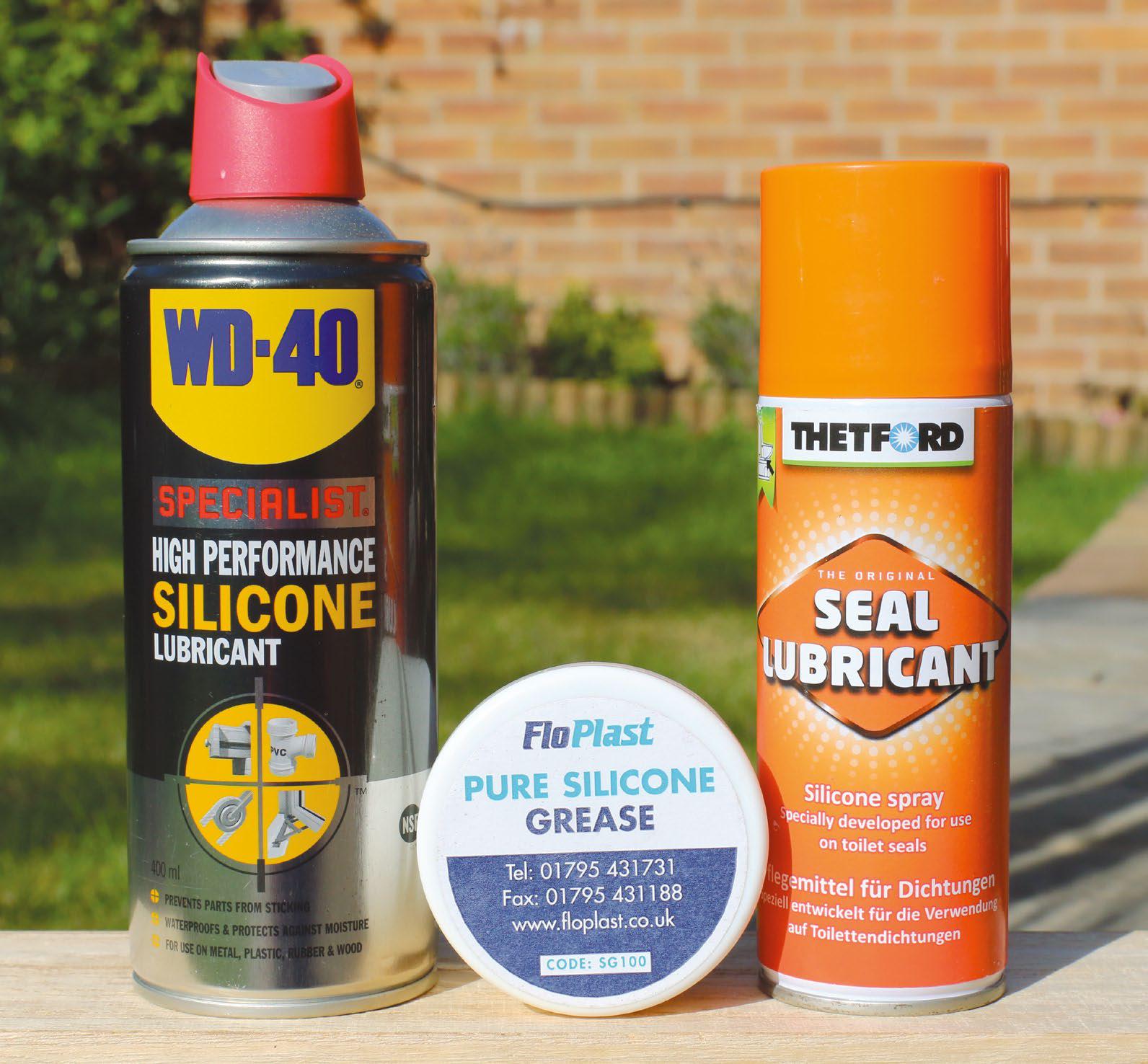 Care and repair of rubber seals