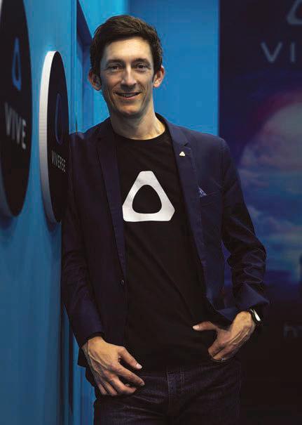 HTC VIVE'S VP OF SALES AND MARKETING IN EUROPE ON LEGO TECHNIC, FOLDING PHONES AND WHY HE'S PROUD TO BE A FRENCH AUSSIE