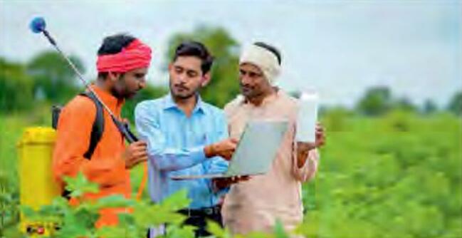 आय दोगुनी करने में कृषि तकनीकी सूचना तंत्र का योगदान