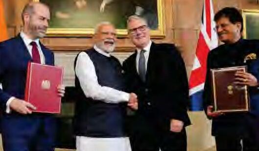 भारत-ब्रिटेन व्यापार समझौते से बढ़ेगा फूड प्रोसैस्सिंग उद्योग