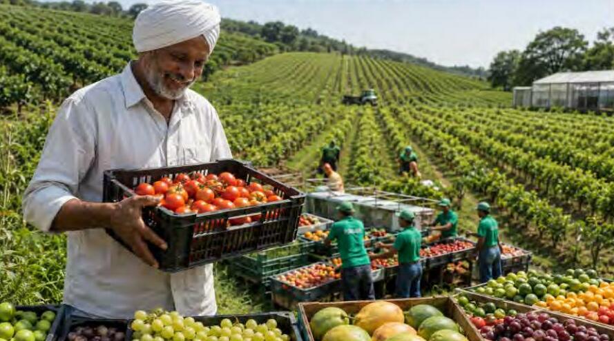 खाद्य उत्पादन से बढ़ रहा है बागवानी उत्पादन