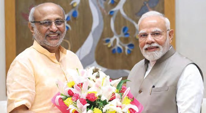 ભારતના નવા ઉપરાષ્ટ્રપતિ સી.પી. રાધાકૃષ્ણન