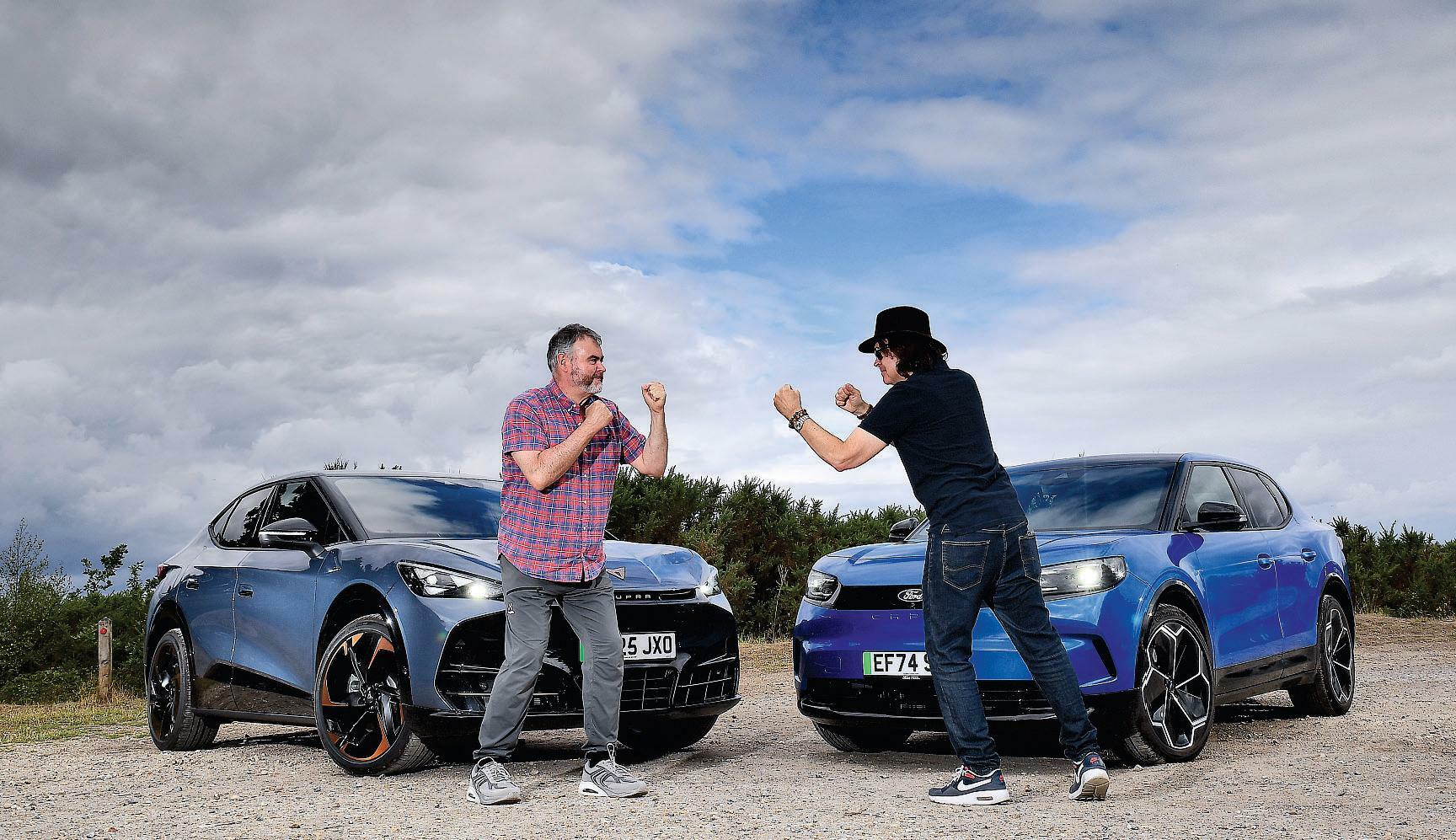 Cupra Tavascan vs Ford Capri