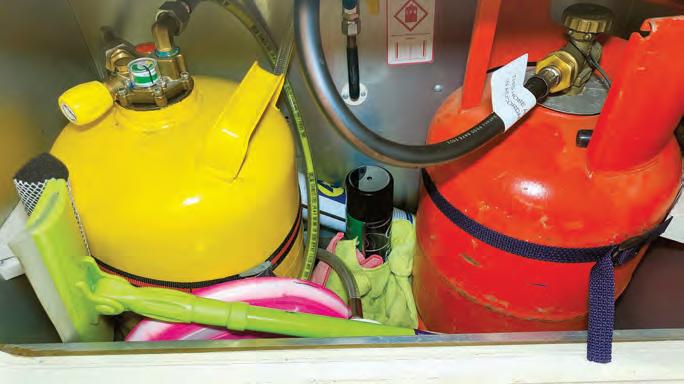 Don't block your gas vents!